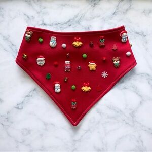 DOG Bandana - Ugly Christmas Sweater - Size L Large